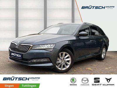 gebraucht Skoda Superb Combi 2.0 TDI Style LEDER / AHK / NAVI / LED / SIT