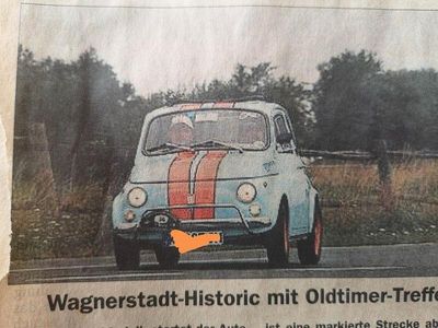 Gebraucht Fiat 500 18 PS (13 kW) 1971 Blau Limousine