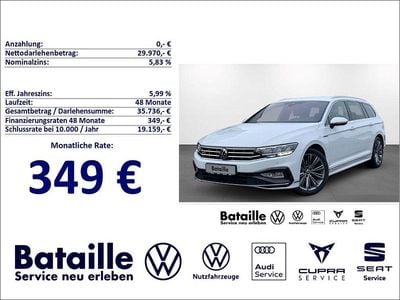 Weiß Gebraucht 2023 VW Passat R-line Kombi | 29.970 € (Fairer Preis)