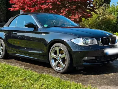 Gebraucht BMW 125 Cabriolet 218 PS (160 kW) 2008 Schwarz Cabrio