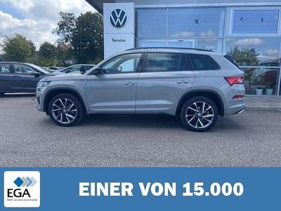 Grau Gebraucht 2022 Skoda Kodiaq SportLine SUV | 43.890 € (Teuer)