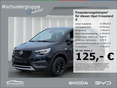 Gebraucht Opel Crossland X Edition 102 PS (75 kW) 2019 Blau SUV