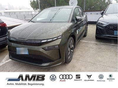 Gebraucht Skoda Enyaq iV SportLine 210 kW (286 PS) 2025 Olibogrün metallic SUV