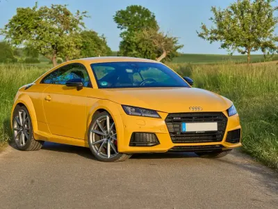 Gebraucht Audi TTS Design 310 PS (228 kW) 2018 Gelb Coupé