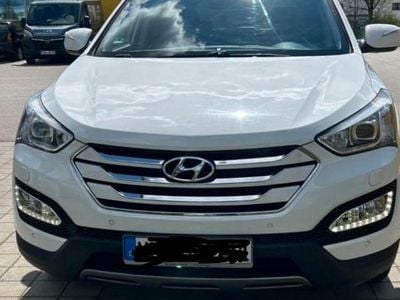 Gebraucht Hyundai Santa Fe Style 197 PS (144 kW) 2013 Weiß SUV