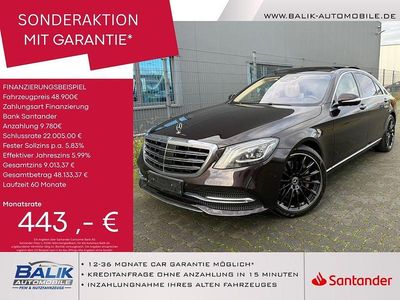 Rubinschwarz metalliclack Gebraucht 2018 Mercedes S400 Limousine | 48.900 € (Fairer Preis)