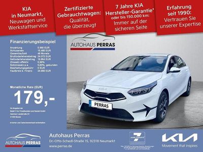 Neu Kia Ceed Spirit 140 PS (102 kW) 2025 Cararraweiss Kleinwagen
