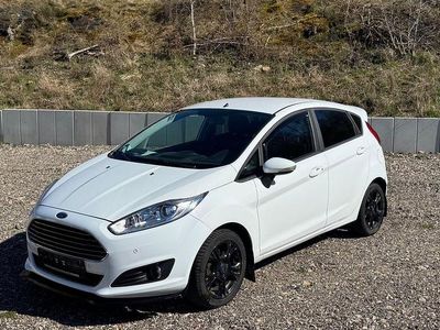 Gebraucht Ford Fiesta Trend 95 PS (69 kW) 2014 Weiß Kleinwagen
