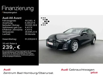 Gebraucht Audi A6 204 PS (150 kW) 2026 Mythosschwarz metallic Kombi
