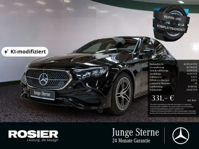 Gebraucht Mercedes E220 Advanced 197 PS (144 kW) 2025 Schwarz / obsidianschwarz Limousine