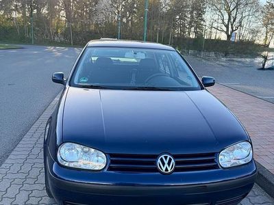 Gebraucht VW Golf IV Basis 75 PS (55 kW) 2001 Blau Kleinwagen