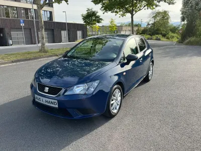 Gebraucht Seat Ibiza Reference 90 PS (66 kW) 2016 Blau Kleinwagen