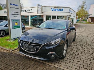 Gebraucht Mazda 3 Center-Line 120 PS (88 kW) 2014 Onyxschwarz metallic Kleinwagen