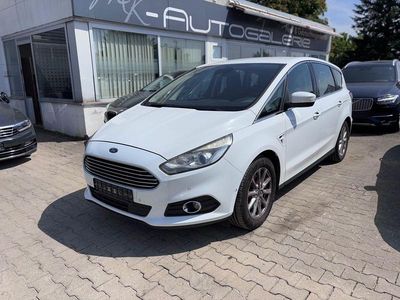 Gebraucht Ford S-MAX Titanium 209 PS (153 kW) 2016 Weiß Van / Kleinbus