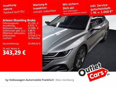 Gebraucht VW Arteon R-line 200 PS (147 kW) 2023 Pyritsilber metallic Kombi
