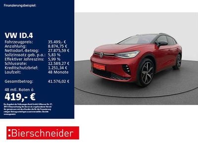 Rot Gebraucht 2023 VW ID.4 GTX SUV | 35.499 € (Fairer Preis)