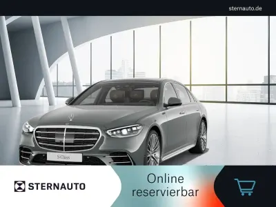 Gebraucht Mercedes S580 AMG line 503 PS (369 kW) 2025 Manufaktur lack manufaktur siliziumgrau uni Limousine
