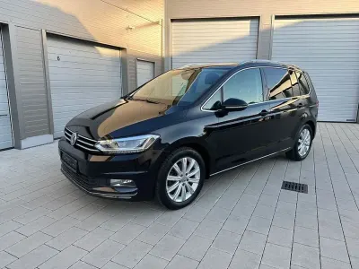 Gebraucht VW Touran Highline 150 PS (110 kW) 2016 Schwarz Van / Kleinbus