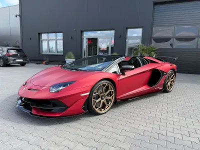 Second-hand Lamborghini Aventador 770 CP (566 kW) 2023 Roșu Cabrio