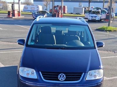 Używany VW Touran 2003 Niebieski Minivan