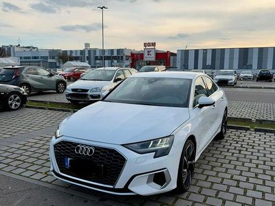 Używany Audi A3 Advanced 150 KM (110 kW) 2022 Biały Sedan/Limuzyna