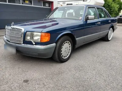 Gebraucht Mercedes 420 SE 218 PS (160 kW) 1986 Blau Limousine