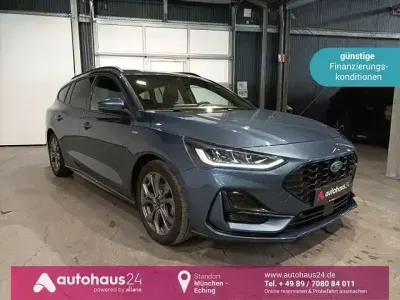 Gebraucht Ford Focus ST-Line 125 PS (91 kW) 2023 Blau Kombi