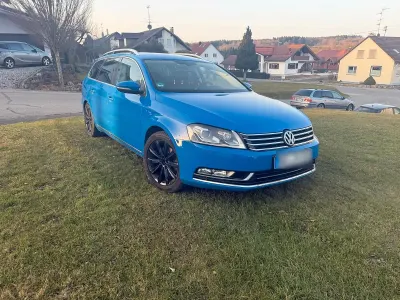 Używany VW Passat Highline 177 KM (130 kW) 2013 Niebieski Kombi