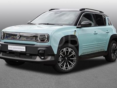 Hautsdefrancegrün + dach bl Gebraucht 2025 Renault 4 E-Tech Iconic SUV | 34.444 € (Fairer Preis)