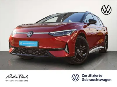 Second-hand VW ID.7 GTX 250 kW (340 CP) 2025 Roșu Break