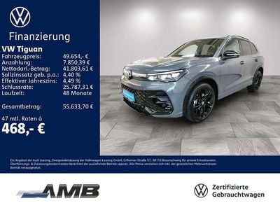 B0 delfingrau metallic Gebraucht 2025 VW Tiguan R-line SUV | 48.680 € (Fairer Preis)