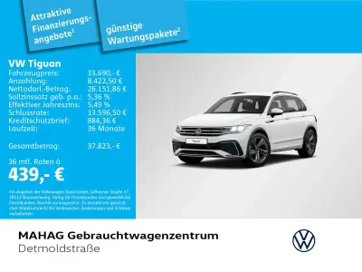Gebraucht VW Tiguan R-line 150 PS (110 kW) 2024 Pure white SUV