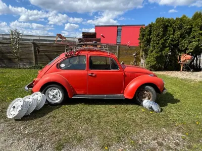 Gebraucht VW Käfer 44 PS (32 kW) 1972 Rot Kleinwagen