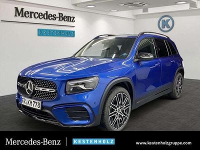 Blau Gebraucht 2025 Mercedes GLB200 AMG SUV | 47.550 € (Etwas zu teuer)