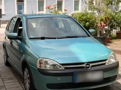 Gebraucht Opel Corsa 75 PS (55 kW) 2003 Grün Kleinwagen