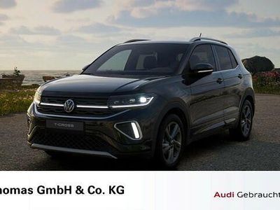 Gebraucht VW T-Cross R-line 150 PS (110 kW) 2024 Deep black perleffekt SUV