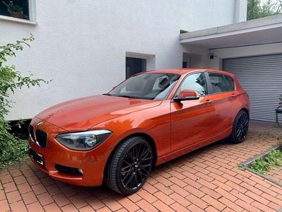 Gebraucht BMW 116 136 PS (100 kW) 2012 Orange Kleinwagen