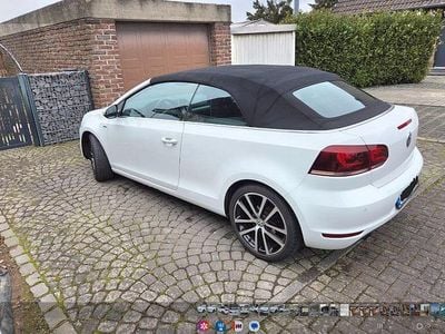Weiß Gebraucht 2015 VW Golf Cabriolet LOUNGE Cabrio | 12.800 € (Fairer Preis)