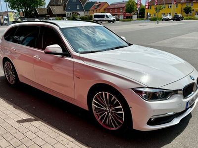 gebraucht BMW 316 d Touring Luxury 19" Automatik LED 360 Faceli