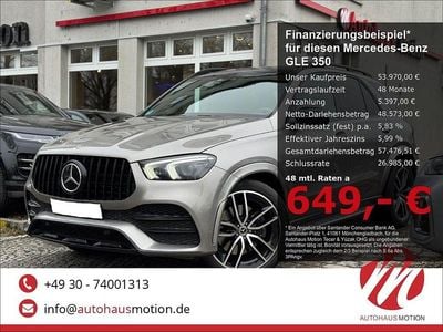 Gebraucht Mercedes GLE350 AMG line 272 PS (200 kW) 2019 Silber SUV