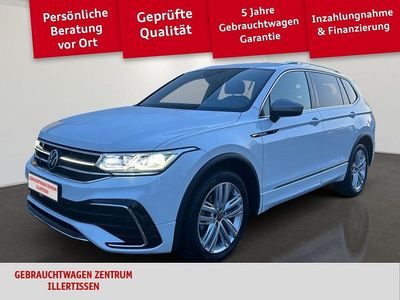 Pure white Gebraucht 2022 VW Tiguan Allspace R-line SUV | 32.239 € (Guter Preis)
