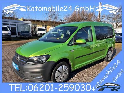Gebraucht VW Caddy Maxi Trendline 150 PS (110 kW) 2017 Grün Van / Kleinbus