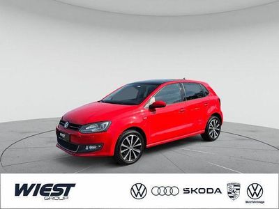 Usata VW Polo Trendline 90 CV (66 kW) 2014 Rosso Berlina