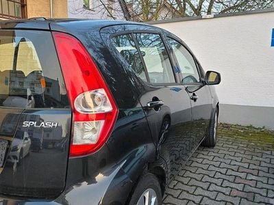 Gebraucht Suzuki Splash 85 PS (62 kW) 2009 Schwarz Kleinwagen