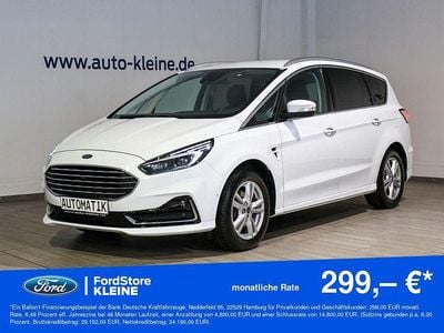 Gebraucht Ford S-MAX Titanium 150 PS (110 kW) 2022 Weiß Van / Kleinbus