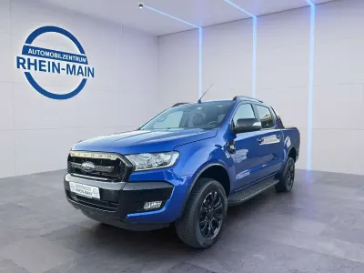 Brugt Ford Ranger Wildtrack 200 HK (147 kW) 2019 Blå Pickup / Ladvogn