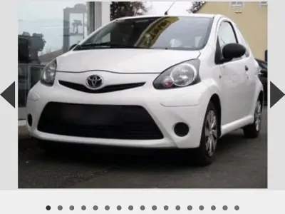 Gebraucht Toyota Aygo 69 PS (50 kW) 2014 Weiß Kleinwagen