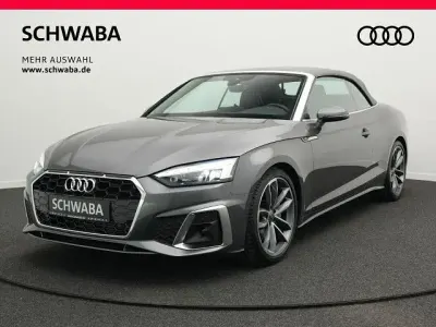 Gebraucht Audi A5 Cabriolet S-Line 204 PS (150 kW) 2021 Daytonagrau perleffekt/verdeck Cabrio