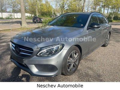 Gebraucht Mercedes C180 AMG line 156 PS (114 kW) 2015 Silber Kombi