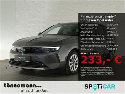 Gebraucht Opel Astra Elegance 131 PS (96 kW) 2023 Vulkan grau (metallic) Kombi